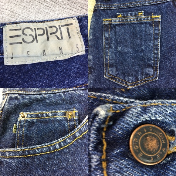 ⚡️Vintage ⚡️ESPRIT High Waisted Denim Skirt. - Picture 6 of 8